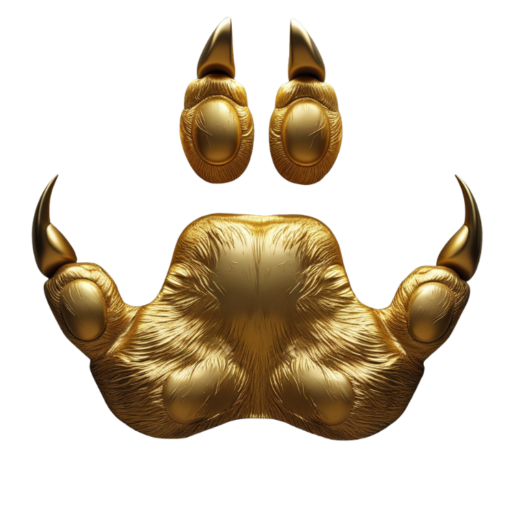 4 Toed Claw in gold for Azillas as its Site Icon.